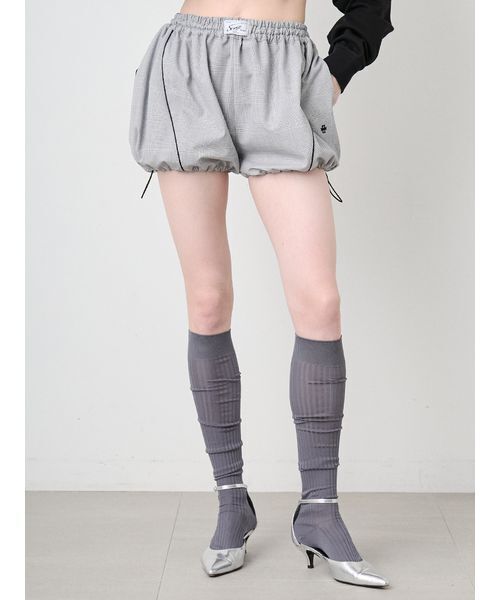 SORIN(ソリン )の「Balloon Line Short Pants/バルーンラインショートパンツ(その他パンツ・レディース・ネイビー/チェック・38/36)」の10枚目の写真