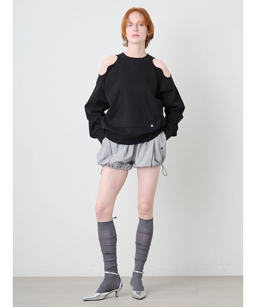 SORIN(ソリン )の「Balloon Line Short Pants/バルーンラインショートパンツ(その他パンツ・レディース・ネイビー/チェック・38/36)」の12枚目の写真