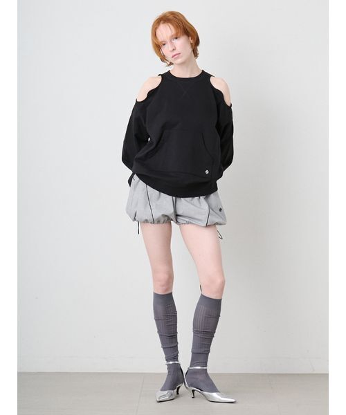 SORIN(ソリン )の「Balloon Line Short Pants/バルーンラインショートパンツ(その他パンツ・レディース・ネイビー/チェック・38/36)」の13枚目の写真