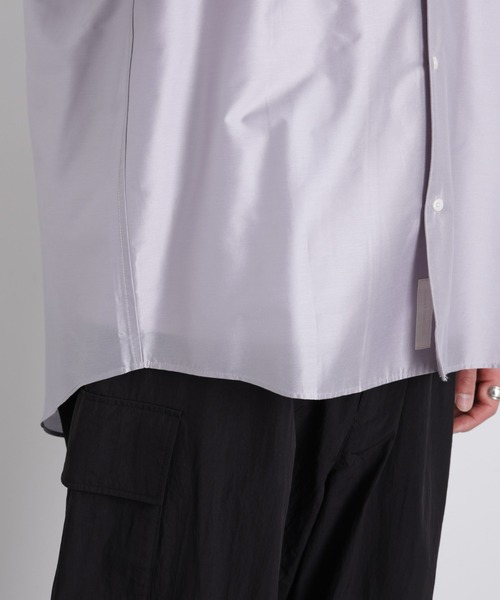 NANO universe（ナノユニバース）の「｢OtoNANO｣ 大人のワイドシャツ テーラードカラーシャツ（シャツ/ブラウス・メンズ・ライトグレー/ブラウン・L/M）」の22枚目の写真