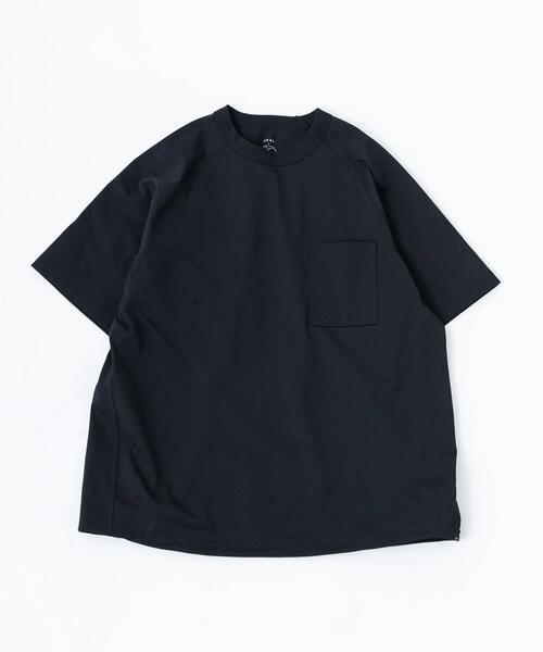 EKAL（エカル）の「DRY OUT BALOON FIT T-SHIRTS（Tシャツ/カットソー・メンズ・ブラック/ブラウン/ピンク/ホワイト/チャコールグレー/ネイビー・LARGE/MEDIUM）」の5枚目の写真