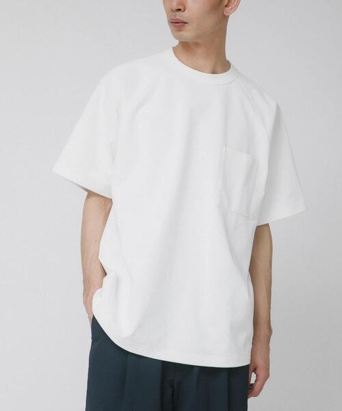 EKAL（エカル）の「DRY OUT BALOON FIT T-SHIRTS（Tシャツ/カットソー・メンズ・ブラック/ブラウン/ピンク/ホワイト/チャコールグレー/ネイビー・LARGE/MEDIUM）」の8枚目の写真