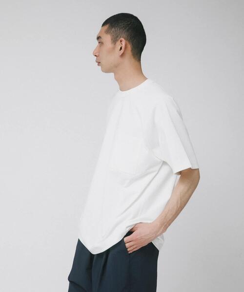 EKAL（エカル）の「DRY OUT BALOON FIT T-SHIRTS（Tシャツ/カットソー・メンズ・ブラック/ブラウン/ピンク/ホワイト/チャコールグレー/ネイビー・LARGE/MEDIUM）」の10枚目の写真