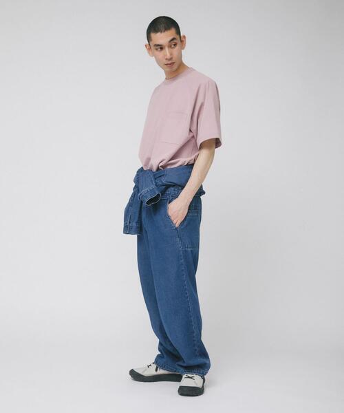 EKAL（エカル）の「DRY OUT BALOON FIT T-SHIRTS（Tシャツ/カットソー・メンズ・ブラック/ブラウン/ピンク/ホワイト/チャコールグレー/ネイビー・LARGE/MEDIUM）」の22枚目の写真