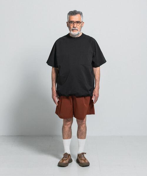 EKAL(エカル)の「『吸水速乾/UVカット』DRY OUT BALLOON FIT T-SHIRTS(Tシャツ/カットソー・メンズ・ブラック/ブラウン/ピンク/ホワイト/チャコールグレー/ネイビー・LARGE/MEDIUM)」の19枚目の写真