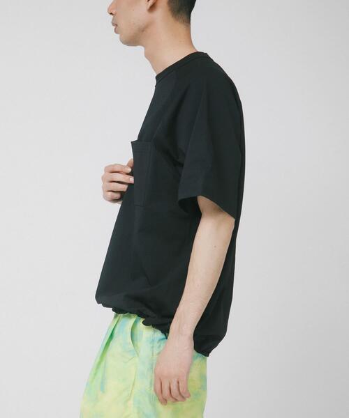 EKAL(エカル)の「『吸水速乾/UVカット』DRY OUT BALLOON FIT T-SHIRTS(Tシャツ/カットソー・メンズ・ブラック/ブラウン/ピンク/ホワイト/チャコールグレー/ネイビー・LARGE/MEDIUM)」の10枚目の写真