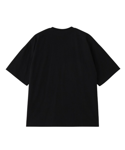 MILKFED.(ミルクフェド)の「CUT OUT LOGO GINGHAM WIDE S/S TEE(Tシャツ/カットソー・レディース・ブラック/ライトピンク/オフホワイト・S/M/L)」の22枚目の写真