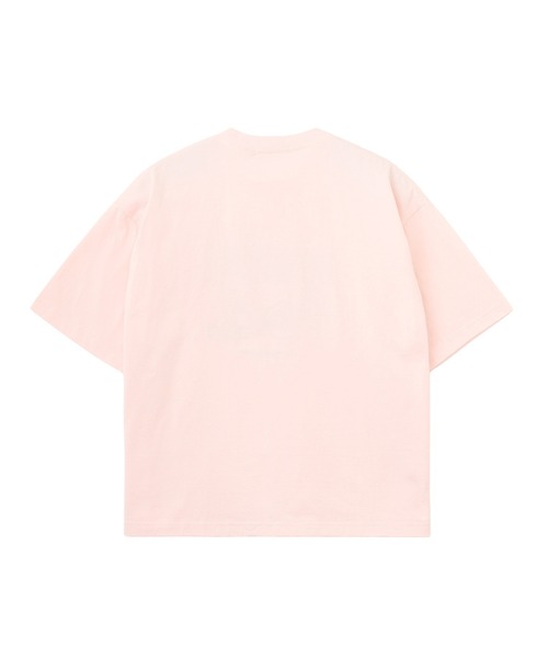 MILKFED.(ミルクフェド)の「CUT OUT LOGO GINGHAM WIDE S/S TEE(Tシャツ/カットソー・レディース・ブラック/ライトピンク/オフホワイト・S/M/L)」の18枚目の写真