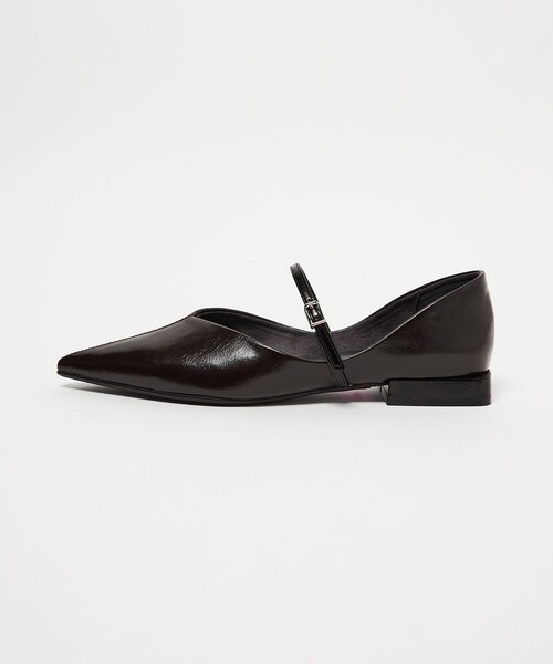 SY UNITED ARROWS(シーユナイテッドアローズ)の「<SY> ポインテッドベルト フラット20↑(パンプス・レディース・シルバー/ブラック/ダークブラウン・22cm/22.5cm/23cm/23.5cm/24cm/24.5cm/25cm)」の3枚目の写真
