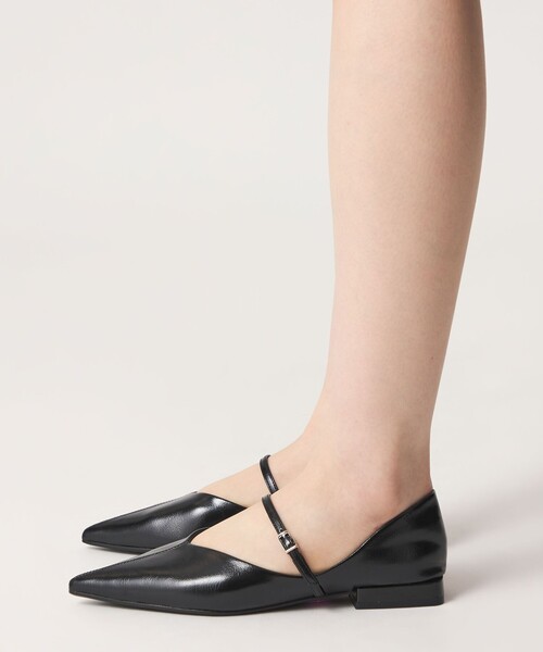 SY UNITED ARROWS(シーユナイテッドアローズ)の「<SY> ポインテッドベルト フラット20↑(パンプス・レディース・シルバー/ブラック/ダークブラウン・22cm/22.5cm/23cm/23.5cm/24cm/24.5cm/25cm)」の8枚目の写真