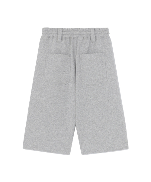 THECOLDESTMOMENT(ザコールデストモーメント)の「TCM waffle button half sweat pants (melange grey)(その他パンツ・レディース・その他・LARGE/SMALL/MEDIUM)」の3枚目の写真