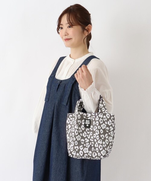 one'sterrace(ワンズテラス)の「MARY QUANT エコバッグ 0001 S(エコバッグ/サブバッグ・レディース・ブラック系8・99)」の9枚目の写真