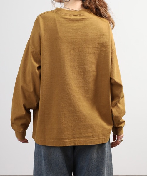 SO（エスオー）の「長袖カットソー（Tシャツ/カットソー・レディース・キャメル/マスタード・F）」の19枚目の写真