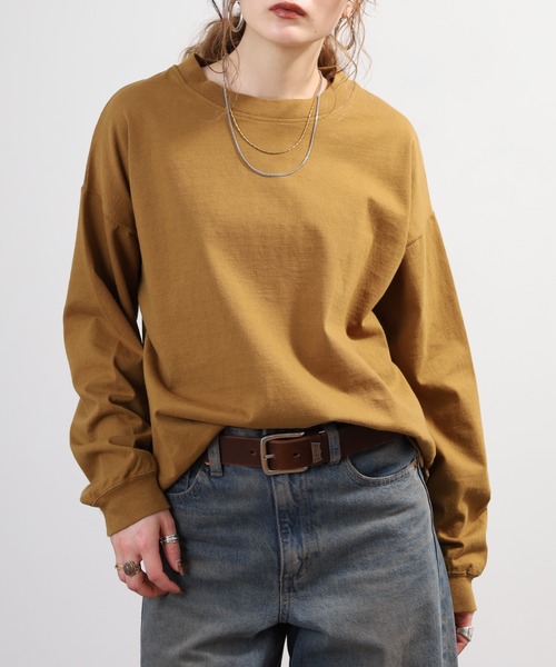 SO（エスオー）の「長袖カットソー（Tシャツ/カットソー・レディース・キャメル/マスタード・F）」の10枚目の写真