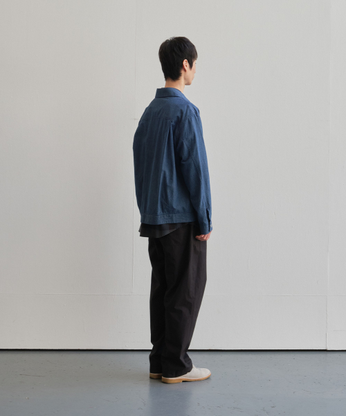 HORLISUN(ホーリーサン)の「Liverty Denim Small Check Jacket Navy(その他アウター・メンズ・その他・MEDIUM/LARGE/SMALL)」の12枚目の写真