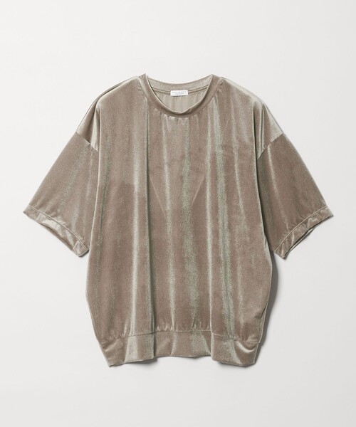 セール】【WEB限定】シアー ベロア スウェット Tシャツ（Tシャツ