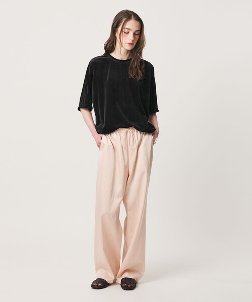 BEAUTY&YOUTH UNITED ARROWS（ビューティーアンドユースユナイテッドアローズ）の「【WEB限定】シアー ベロア スウェット Tシャツ（Tシャツ/カットソー・メンズ・ブラック/ホワイト/グレー・M/L/S）」の11枚目の写真