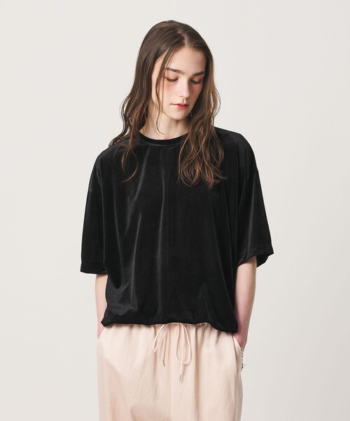 BEAUTY&YOUTH UNITED ARROWS（ビューティーアンドユースユナイテッドアローズ）の「【WEB限定】シアー ベロア スウェット Tシャツ（Tシャツ/カットソー・メンズ・ブラック/ホワイト/グレー・M/L/S）」の13枚目の写真
