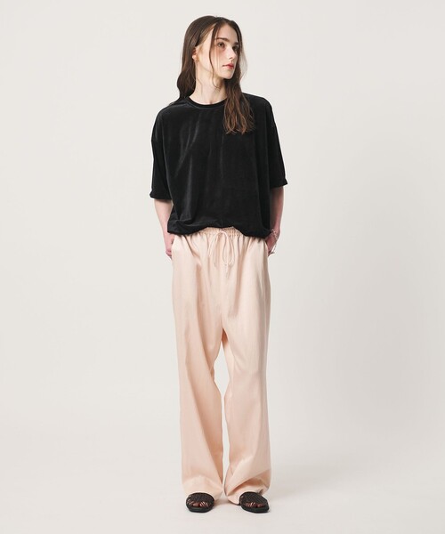 BEAUTY&YOUTH UNITED ARROWS（ビューティーアンドユースユナイテッドアローズ）の「【WEB限定】シアー ベロア スウェット Tシャツ（Tシャツ/カットソー・メンズ・ブラック/ホワイト/グレー・M/L/S）」の14枚目の写真