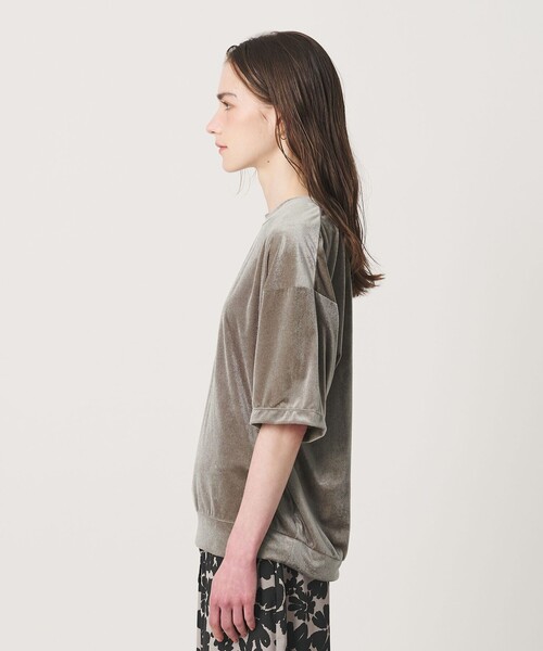 BEAUTY&YOUTH UNITED ARROWS（ビューティーアンドユースユナイテッドアローズ）の「【WEB限定】シアー ベロア スウェット Tシャツ（Tシャツ/カットソー・メンズ・ブラック/ホワイト/グレー・M/L/S）」の17枚目の写真