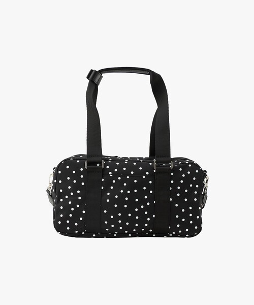 agnes b.（アニエスベー）の「ナイロン 2way ボストンバッグ "My bag" RAT01-12（ボストンバッグ・レディース・ブラック・FREE）」の2枚目の写真