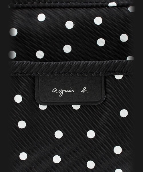 agnes b.（アニエスベー）の「ナイロン 2way ボストンバッグ "My bag" RAT01-12（ボストンバッグ・レディース・ブラック・FREE）」の6枚目の写真