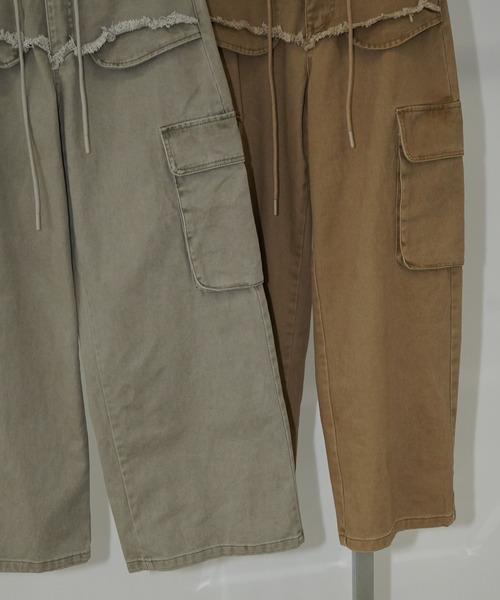 chuclla(チュクラ)の「リメイクカットオフ カーゴパンツ chw26s158(その他パンツ・レディース・グレー/キャメル・S/M/L)」の11枚目の写真