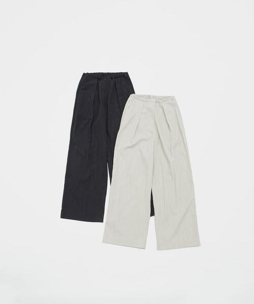 LAATO（ラート）の「easy long pants（その他パンツ・レディース・ブラック/ライトグレー・FREE/TALL）」の10枚目の写真