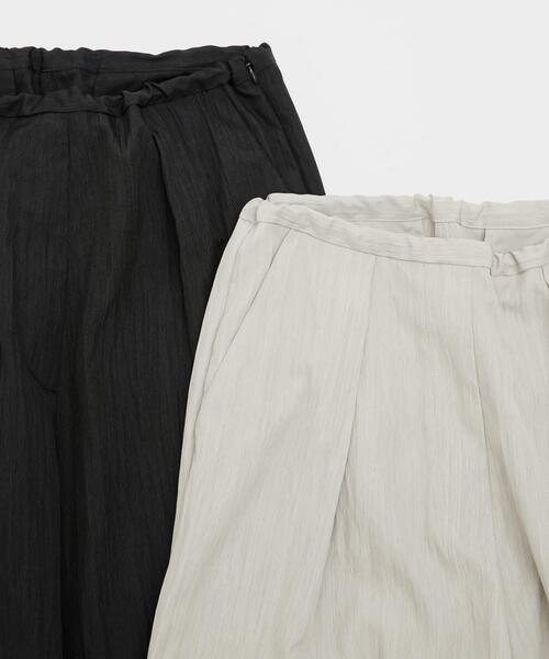 LAATO（ラート）の「easy long pants（その他パンツ・レディース・ブラック/ライトグレー・FREE/TALL）」の11枚目の写真