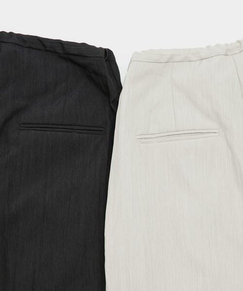 LAATO（ラート）の「easy long pants（その他パンツ・レディース・ブラック/ライトグレー・FREE/TALL）」の12枚目の写真
