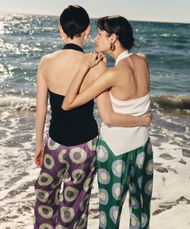 OMMO（オーエムエムオー）の「HALTER NECK TUCK KT TOP（ニット/セーター）」