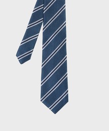 Paul Smith ポールスミス チェルッティ ネイビー ストライプ Mサイズ Paul Smith｜ポールスミスのネクタイ（ブルー・ネイビー/青色系