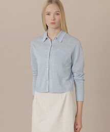 MACKINTOSH LONDON ブラウス ネイビー 40 MACKINTOSH LONDON｜マッキントッシュ ロンドンのシャツ/ブラウス