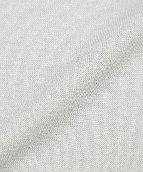MACKINTOSH LONDON(マッキントッシュ ロンドン)の「【婦人画報4月号掲載】シャイニーリネンニットシャツ(シャツ/ブラウス・レディース・ブルー系その他2/イエロー/ライトグレー・38/40)」の13枚目の写真