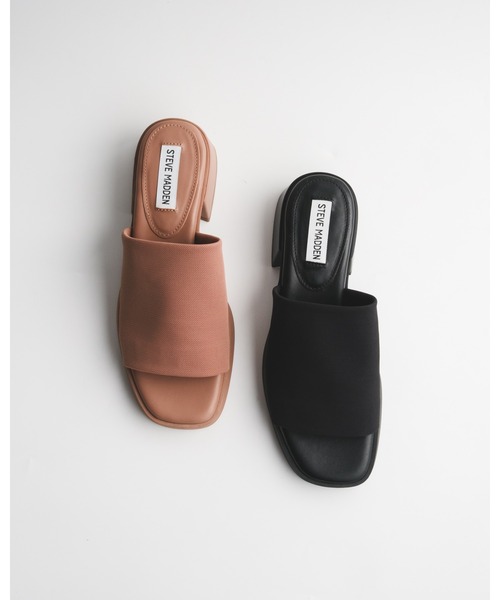 STEVE MADDEN(スティーブマデン)の「ボリュームソールワンバンドサンダル/S.MADDEN SLIDESTER-XS(サンダル・レディース・モカ/ブラック・24.0cm/23.5-24/23.5cm/23.0cm/24.5cm/22.5cm)」の15枚目の写真