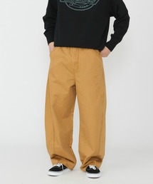 Dickies/ディッキーズ ヘリンボーン ウォッシュド パンツ/カーブパンツ