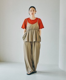 LEPSIM | ペプラムキャミサロペット　663222(サロペット/オーバーオール)