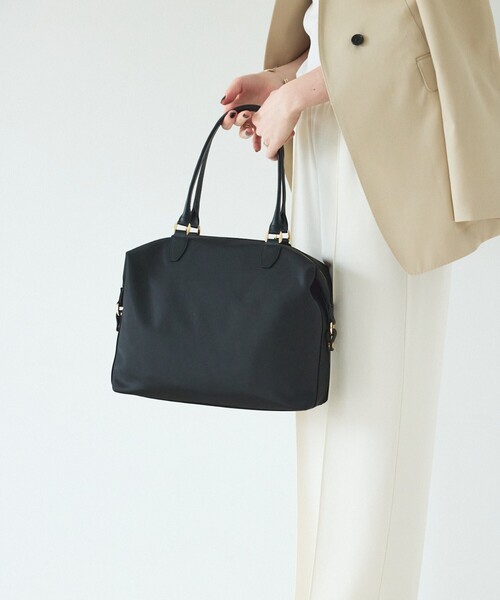 LOWELL things（ロウェル　シングス）の「Porta/2WAYボストンバッグL/A4/13インチPC収納可（ボストンバッグ・レディース・ブラック/アイボリー/ネイビー・フリー）」の21枚目の写真