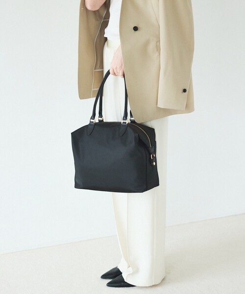 LOWELL things（ロウェル　シングス）の「Porta/2WAYボストンバッグL/A4/13インチPC収納可（ボストンバッグ・レディース・ブラック/アイボリー/ネイビー・フリー）」の22枚目の写真