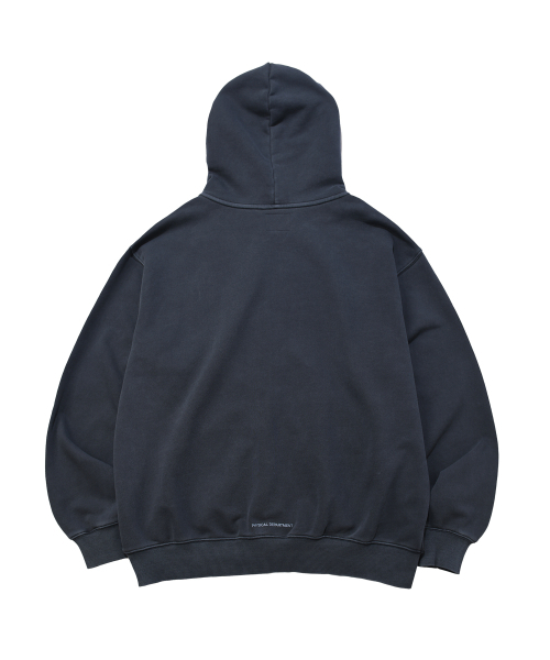 PHYPS MOTORCYCLE(フィップスモーターサイクル)の「Pigment Hoodie Zip-Up Navy(パーカー・レディース・その他・SMALL/MEDIUM/LARGE/X-LARGE)」の2枚目の写真