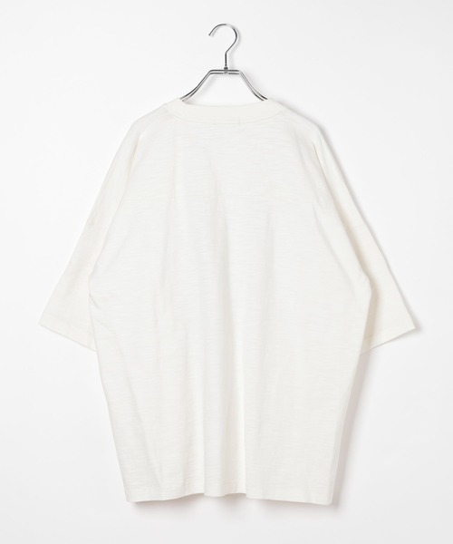 BAYFLOW(ベイフロー)の「ナンバリング7分袖Tシャツ(Tシャツ/カットソー・メンズ・オフホワイト/チャコール/イエロー・MEDIUM/LARGE)」の21枚目の写真