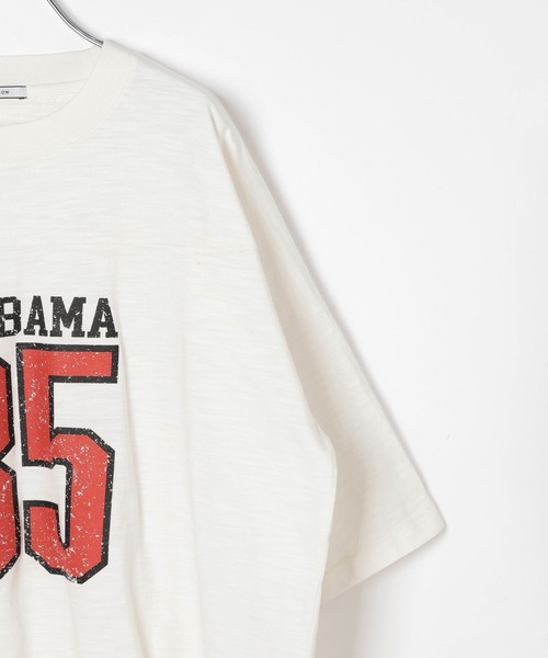 BAYFLOW(ベイフロー)の「ナンバリング7分袖Tシャツ(Tシャツ/カットソー・メンズ・オフホワイト/チャコール/イエロー・MEDIUM/LARGE)」の22枚目の写真