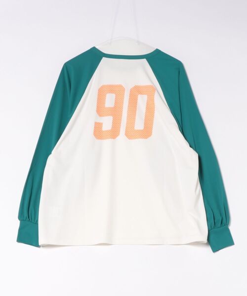 ROXY(ロキシー)の「ROXY/ロキシー レディース ロンT 水陸両用 RLY261026 UT(Tシャツ/カットソー・レディース・ホワイト/ブラック/ブルー・M)」の4枚目の写真