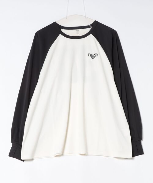 ROXY(ロキシー)の「ROXY/ロキシー レディース ロンT 水陸両用 RLY261026 UT(Tシャツ/カットソー・レディース・ホワイト/ブラック/ブルー・M)」の15枚目の写真