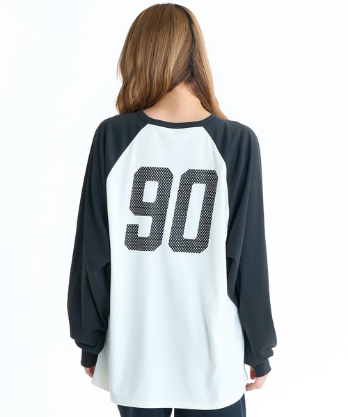 ROXY(ロキシー)の「ROXY/ロキシー レディース ロンT 水陸両用 RLY261026 UT(Tシャツ/カットソー・レディース・ホワイト/ブラック/ブルー・M)」の11枚目の写真