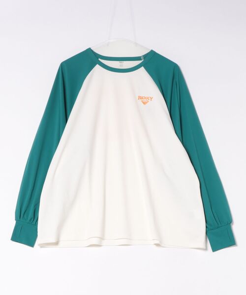 ROXY(ロキシー)の「ROXY/ロキシー レディース ロンT 水陸両用 RLY261026 UT(Tシャツ/カットソー・レディース・ホワイト/ブラック/ブルー・M)」の13枚目の写真