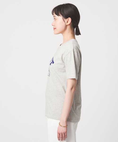 MIXTA(ミクスタ)の「【別注】<MIXTA>ショートスリーブ プリント Tシャツ ミディアムグレー(Tシャツ/カットソー・レディース・グレー系・FREE)」の7枚目の写真