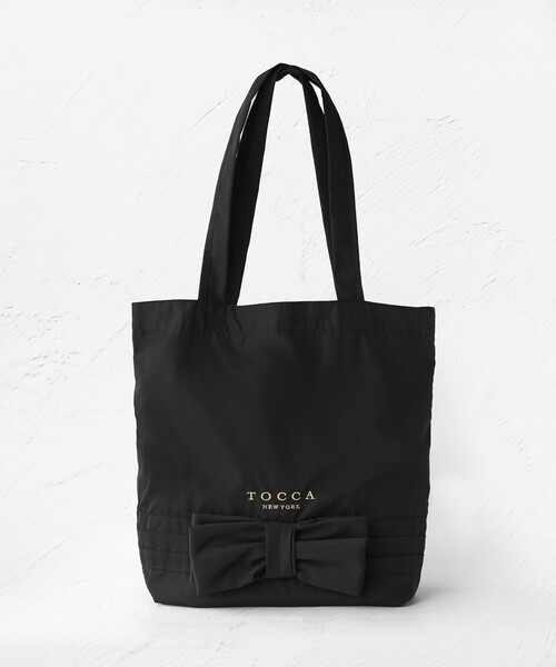 TOCCA(トッカ)の「HOLDING KNOT SUBBAG サブバッグ(エコバッグ/サブバッグ・レディース・ピンク系/ブラック系・F)」の5枚目の写真