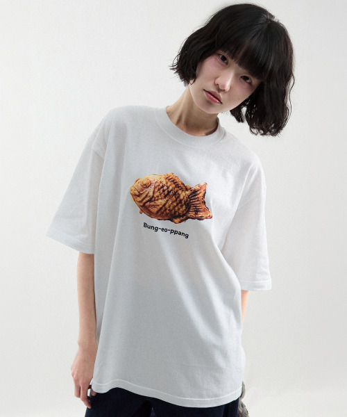 JUSTHANG(ジャストハング)の「ブンオパン 半袖Tシャツ(Tシャツ/カットソー・レディース・その他・MEDIUM/LARGE/X-LARGE)」の1枚目の写真