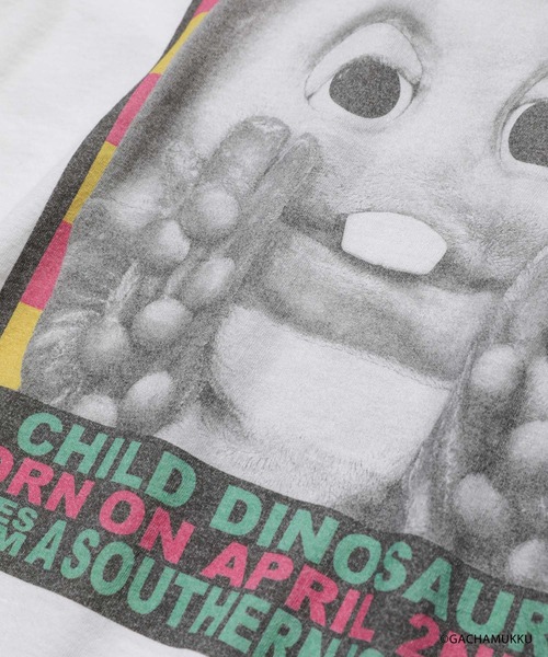 ZOZOVILLA(ゾゾヴィラ)の「GACHAPIN Tee 3(Tシャツ/カットソー・メンズ・ホワイト・XL/L/M/S)」の3枚目の写真